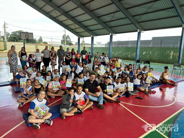 Prefeitura de Ibaté dá início ao programa bombeiros nas escolas - Crédito: divulgação