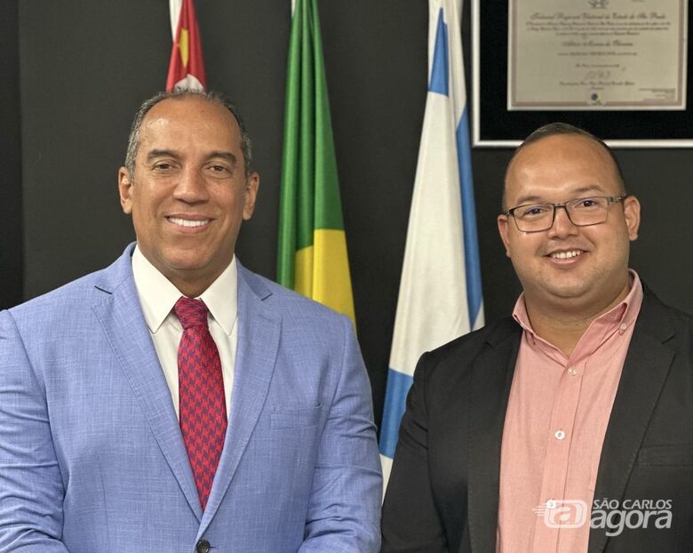 Deputado estadual Altair Moraes e vereador Paulo Vieira - Crédito: Divulgação