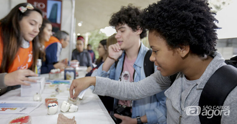 12ª Feira USP e as Profissões 2018, no Parque de Ciência e Tecnologia (Cientec). - Crédito: Foto Marcos Santos/USP Imagens