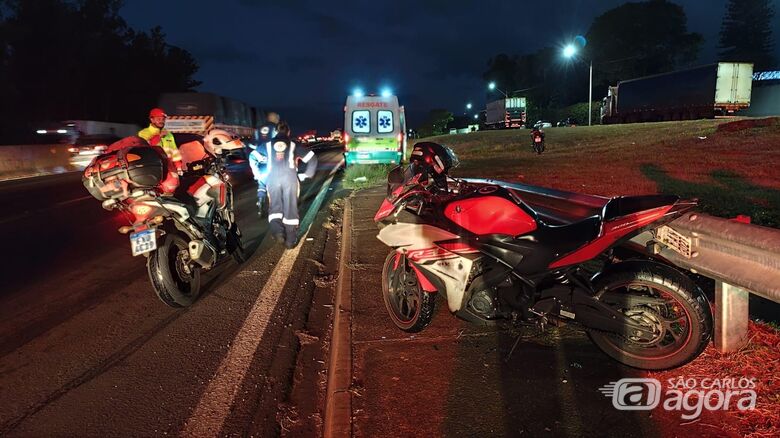 Local do acidente  - Crédito: Maycon Maximino 