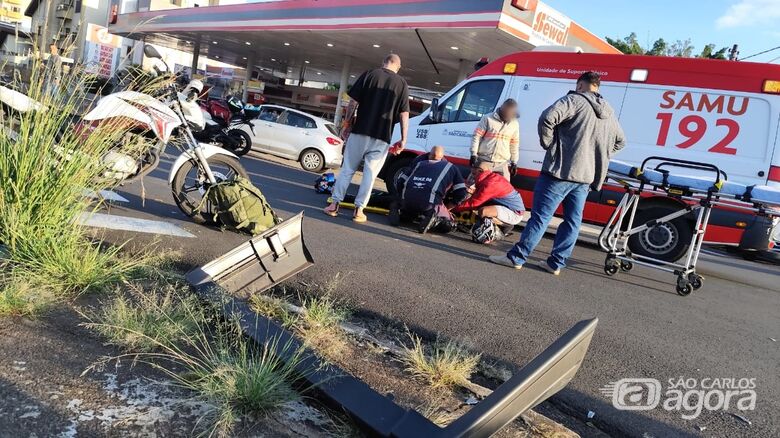 Local do acidente - Crédito: Maycon Maximino