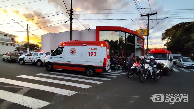 Local do acidente  - Crédito: Maycon Maximino