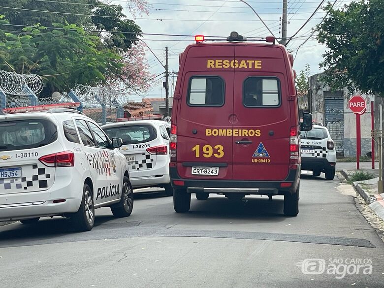 Movimentação no local - Crédito: Lourival Izaque 