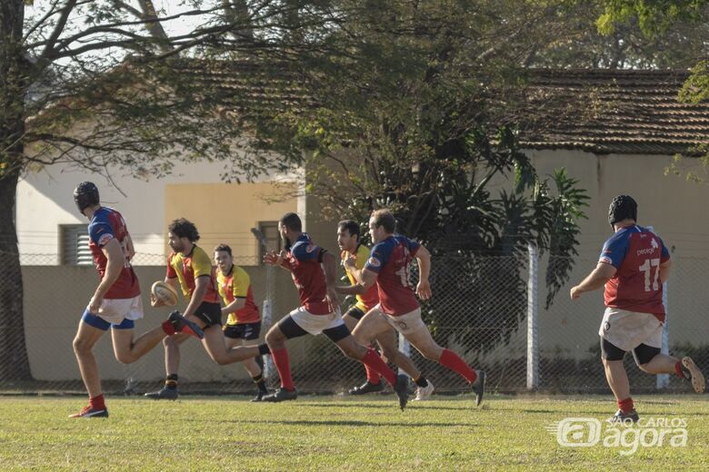 Equipe são-carlense estreia contra Piracicaba no Paulista de Rugby - Crédito: Divulgação
