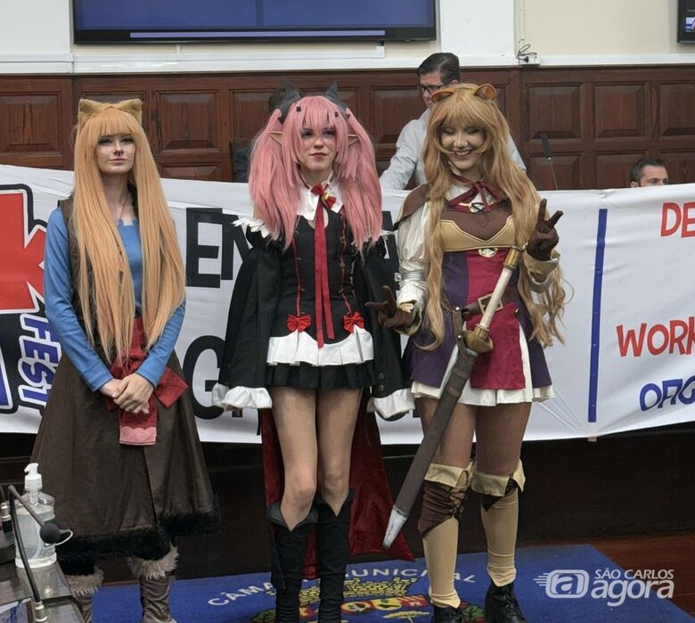 Cosplays na câmara  - Crédito: Abner Amiel 