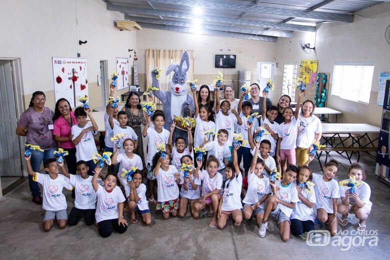 Fundo Social entrega mais de 4 mil ovos de páscoa para crianças atendidas por entidades assistenciais - Crédito: divulgação