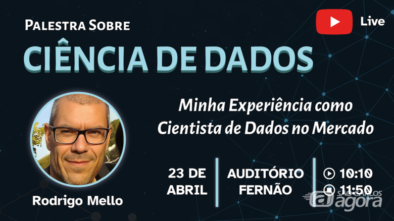 Experiência como cientista de dados é tema de palestra da USP com transmissão online -