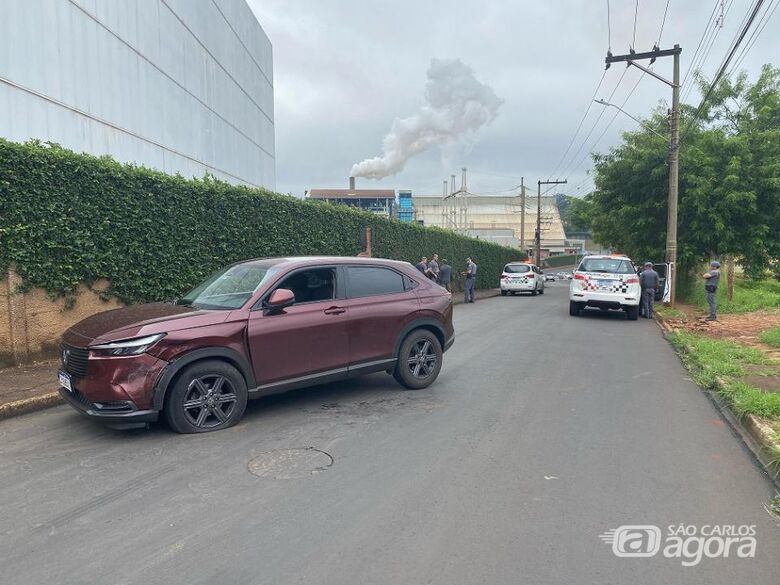 Local onde ocorreu a briga - Crédito: Flávio Fernandes