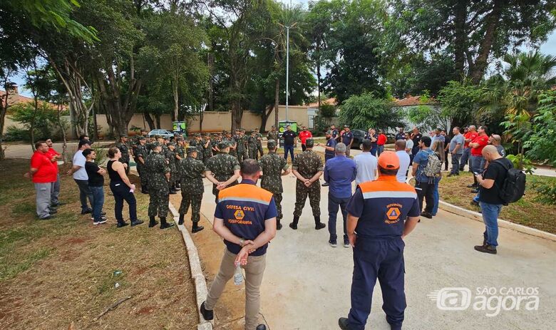 Defesa Civil de Ibaté participa de treinamento de prevenção e combate a incêndios em veículos elétricos - Crédito: Divulgação