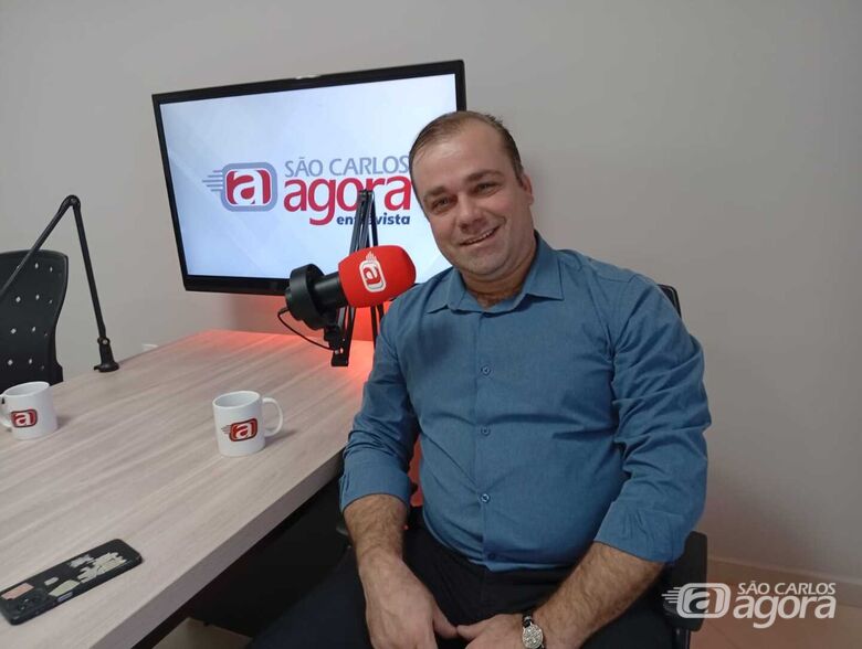 Vereador Gustavo Pozzi participou do SCA entrevista - Crédito: SCA