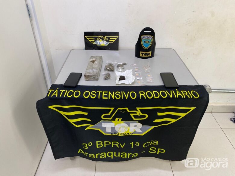 Droga apreendida - Crédito: Flávio Fernandes