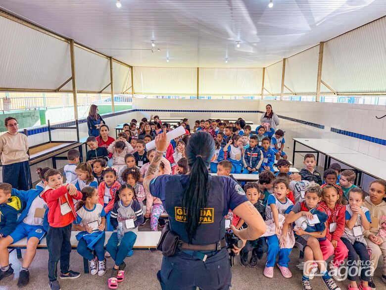 Ibaté promove palestra educativas sobre segurança no trânsito nas escolas de Ibaté - Crédito: divulgação