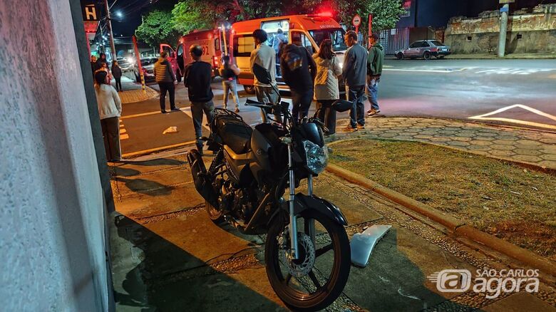 Acidente com moto de app deixa dois feridos no Jardim Paulista  - Crédito: Maycon Maximino 