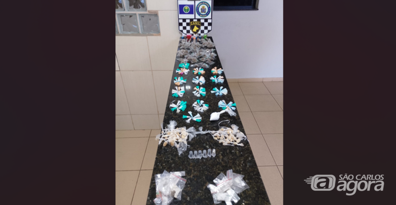 Guarda Municipal localiza entorpecentes no Santa Angelina - Crédito: Divulgação