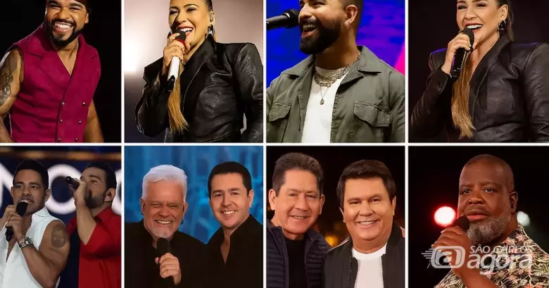 Feira terá Zezé Di Camargo e Luciano, Bruno e Marrone, Péricles, Mato Grosso & Mathias e muito mais - Crédito: divulgação