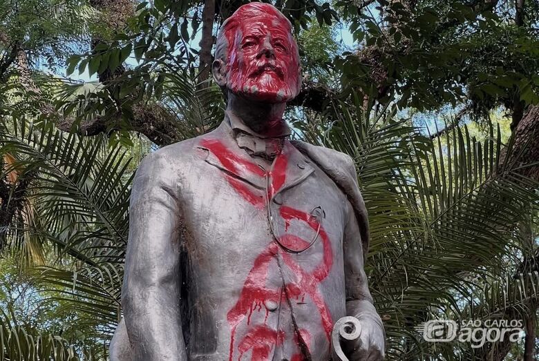 Pró-Memória vai restaurar estátua do Conde do Pinhal 
 - Crédito: Fundação Pró Memória 