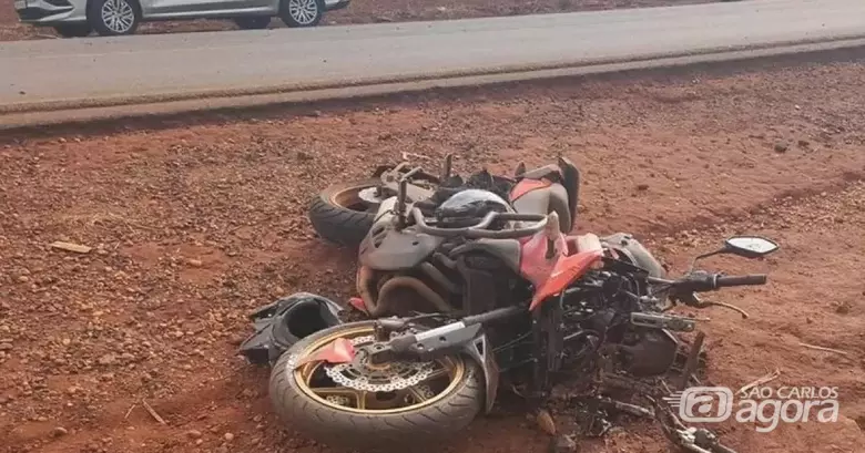 Motociclista morre após acidente em estrada vicinal - Crédito: Maury JR/Matao Urgente