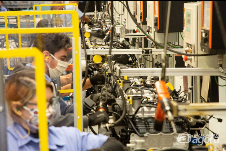 Linha de montagem: setor industrial continua a todo vapor, puxando o emprego de São CarlosIndústria - Crédito: Divulgação