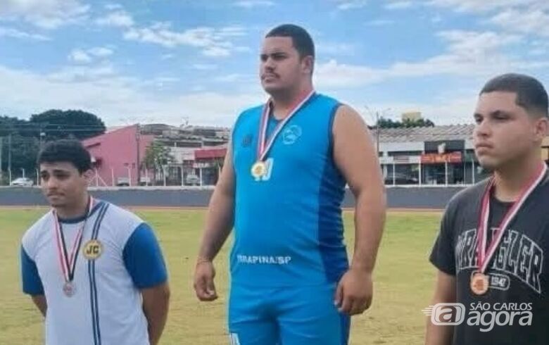 Jovem de Itirapina garante vaga para a Fase estadual de arremesso de peso -
