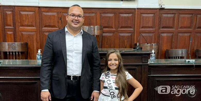 Vereador Paulo e Marcela - Crédito: divulgação
