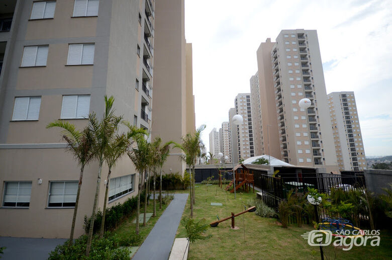 Conjunto prédios CDHU - Crédito: divulgação