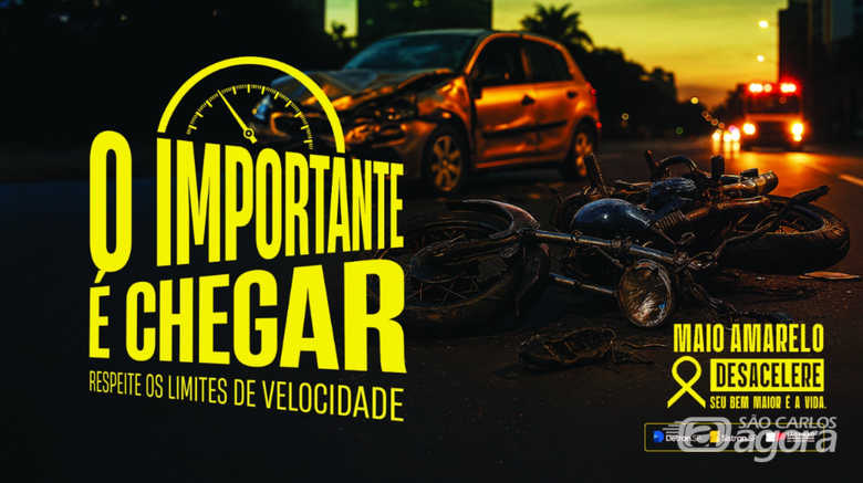 Maio Amarelo: São Carlos tem programação especial na quinta - 