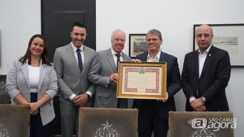 Provedor da Santa Casa se reúne com Governador Tarcísio de Freitas em São Paulo - 