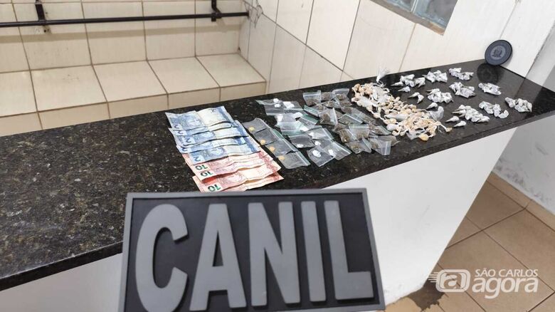 A droga apreendida pela GM foi encaminhada à CPJ - Crédito: Maycon Maximino