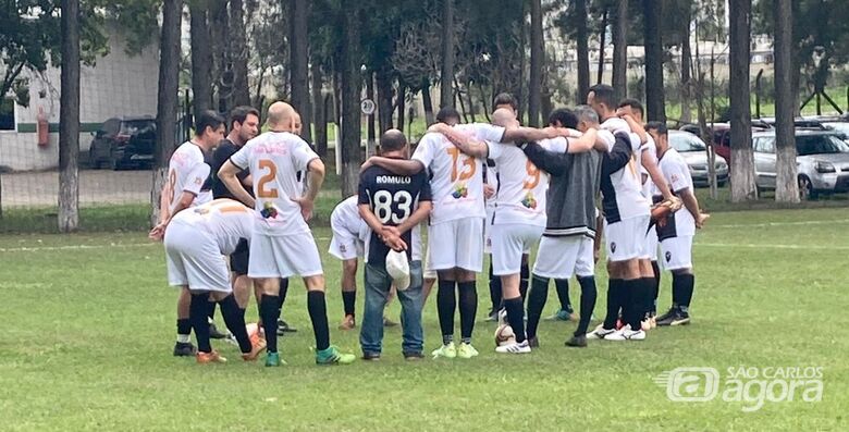 Equipe do Veterano: Rodada de jogos equilibrados - Crédito: Divulgação