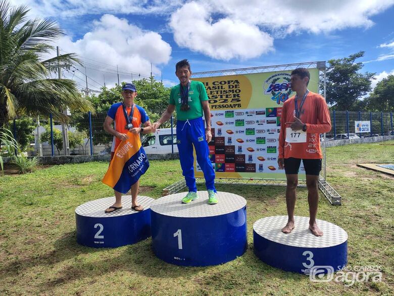 Atletas de São Carlos brilham na VII Copa Brasil de Atletismo Master -