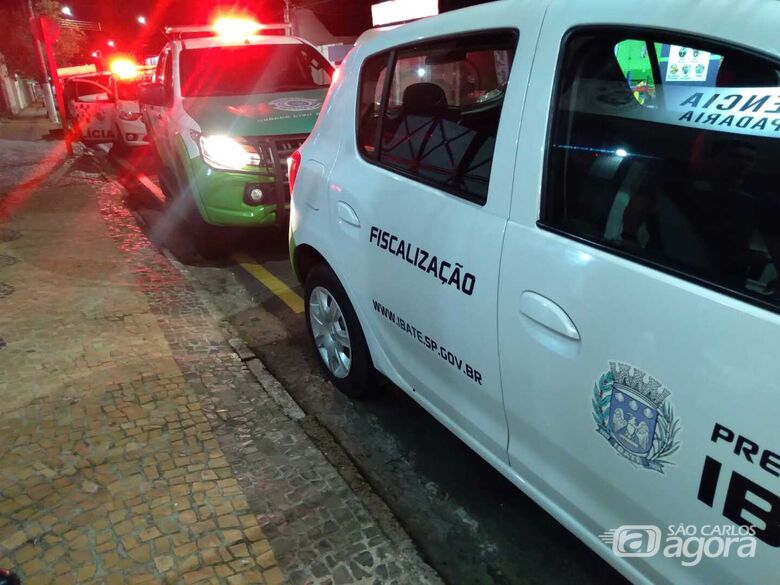 Operação Moralização foi realizada em Ibaté no combate a perturbação de sossego - Crédito: Divulgação