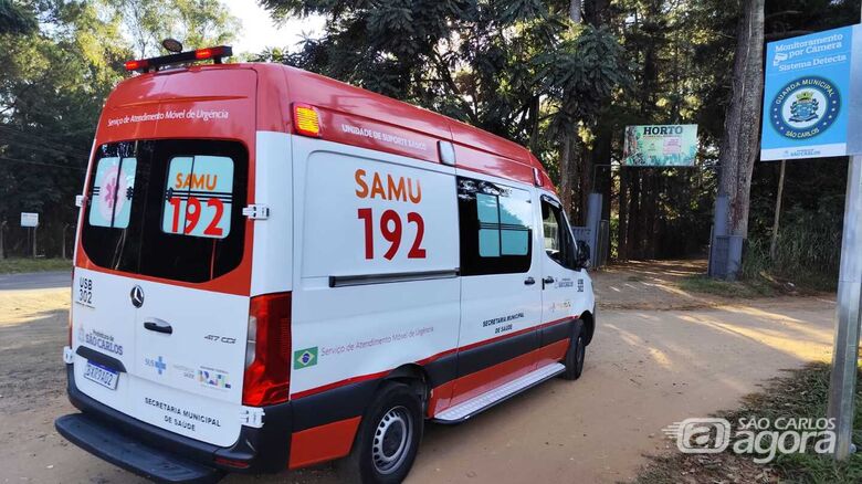 Vítima socorrida em estado grave à Santa Casa -