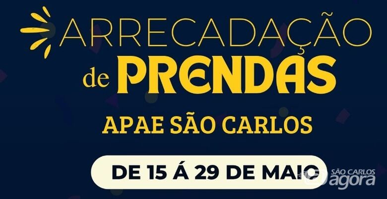 APAE promove campanha de arrecadação de prendas para Festa Junina -