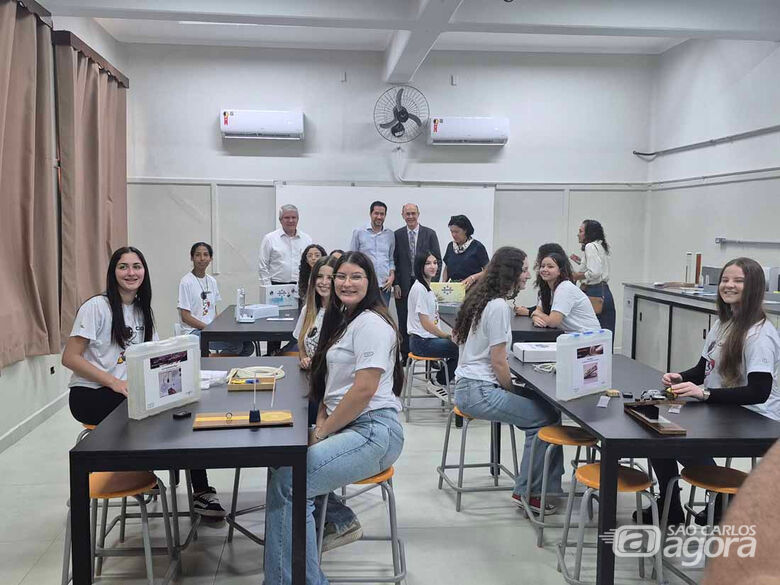 Escola de Descalvado recebe programa educacional criado pelo IFSC/USP - Crédito: Divulgação