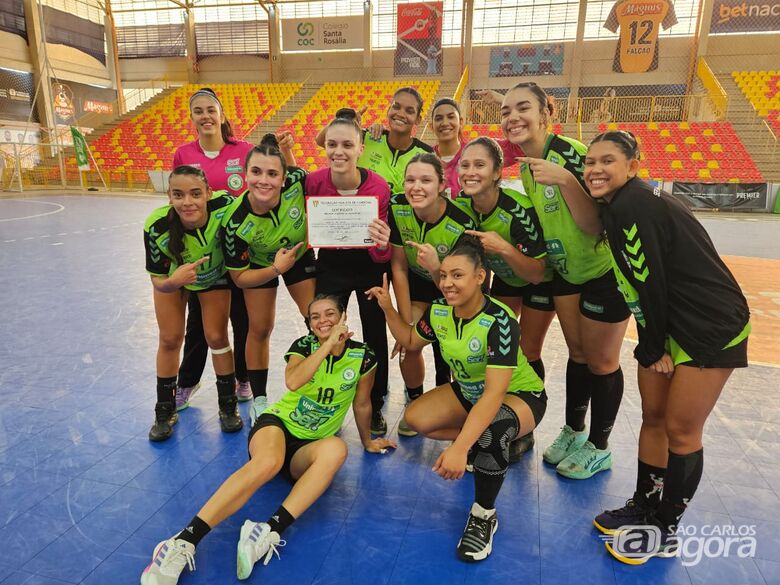 Equipe são-carlense fez uma boa apresentação, mas não conseguiu a vitória - Crédito: Divulgação