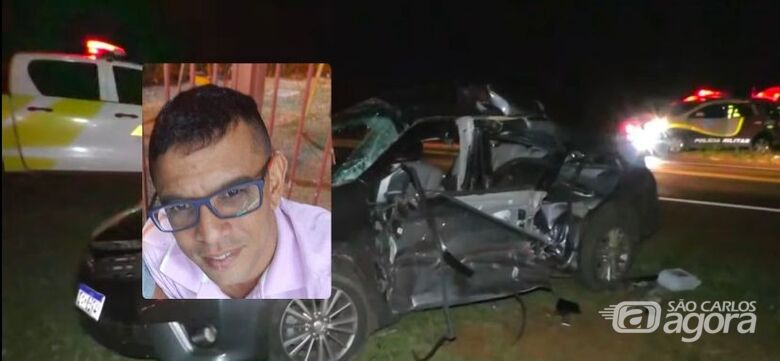 Homem morre e esposa fica ferida em acidente na SP-253 - Crédito: Flávio Fernandes 