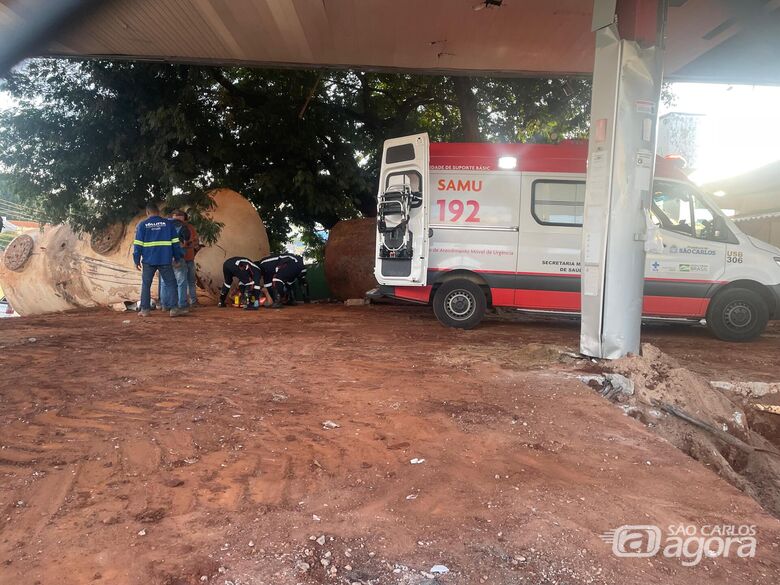 Local da ocorrência - Crédito: Lourival Izaque