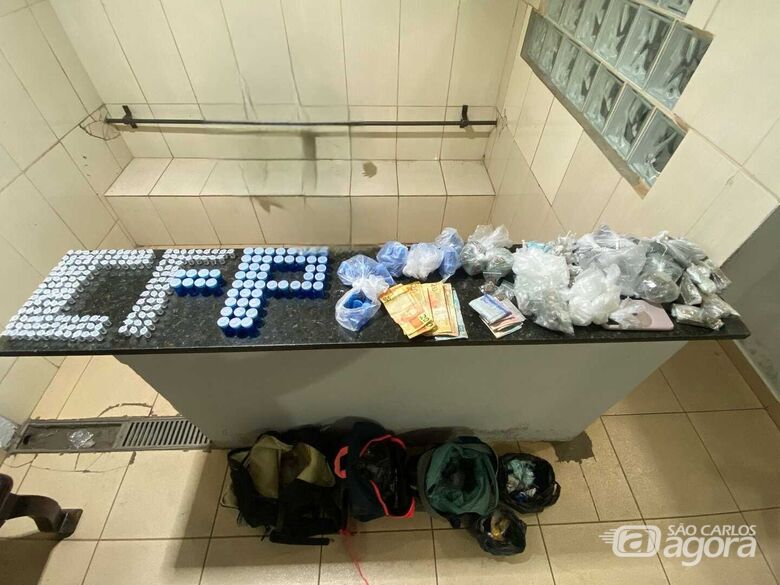 Entorpecente apreendido - Crédito: SCA