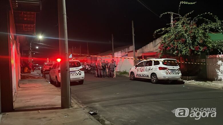 Local da ocorrência  - Crédito: Lourival Izaque 