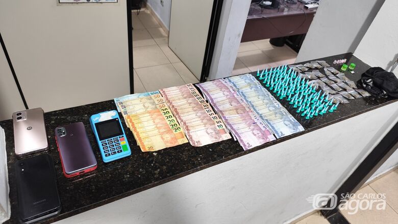 Rocam prende acusado de tráfico de drogas no Jacobucci - Crédito: Maycon Maximino