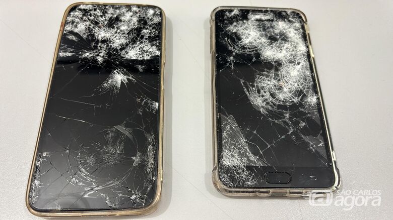 Celulares roubados foram encontrados - Crédito: SCA
