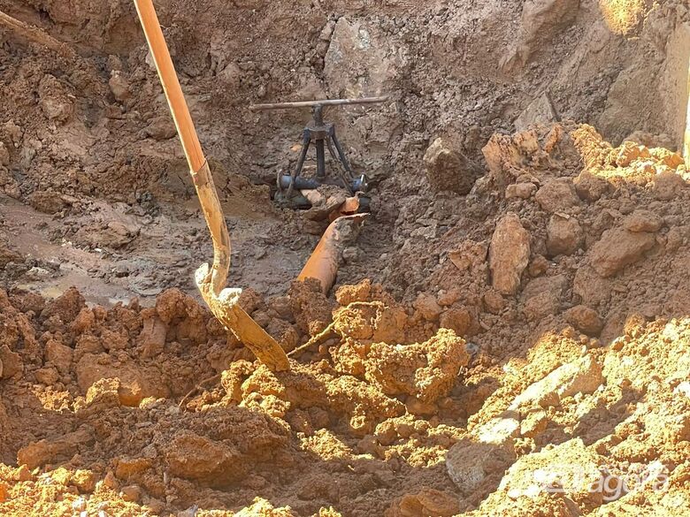 Necta Gás Natural emite comunicado após vazamento no Centro de São Carlos - Crédito: Lourival Izaque