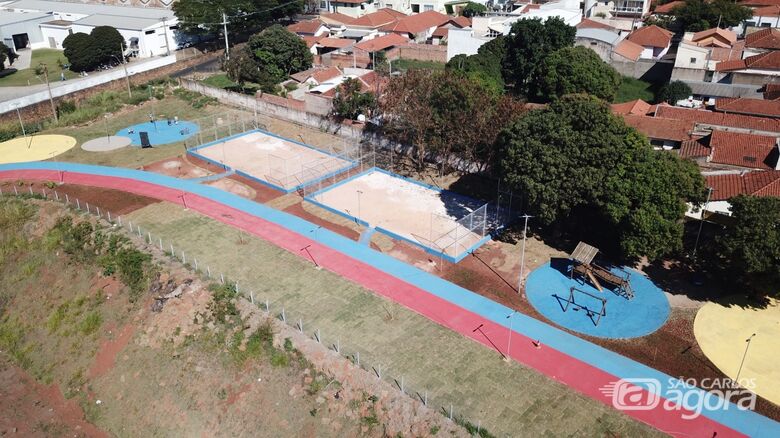 Obras do Parque da Estação - Crédito: divulgação 