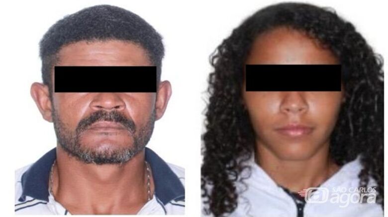 Casal que foi preso após trabalho da DIG - Crédito: SCA