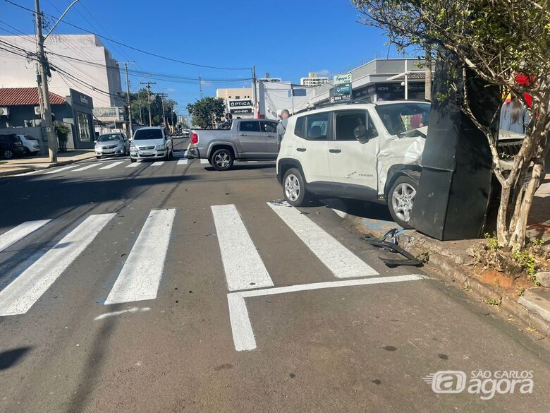 Local do acidente - Crédito: Lourival izaque