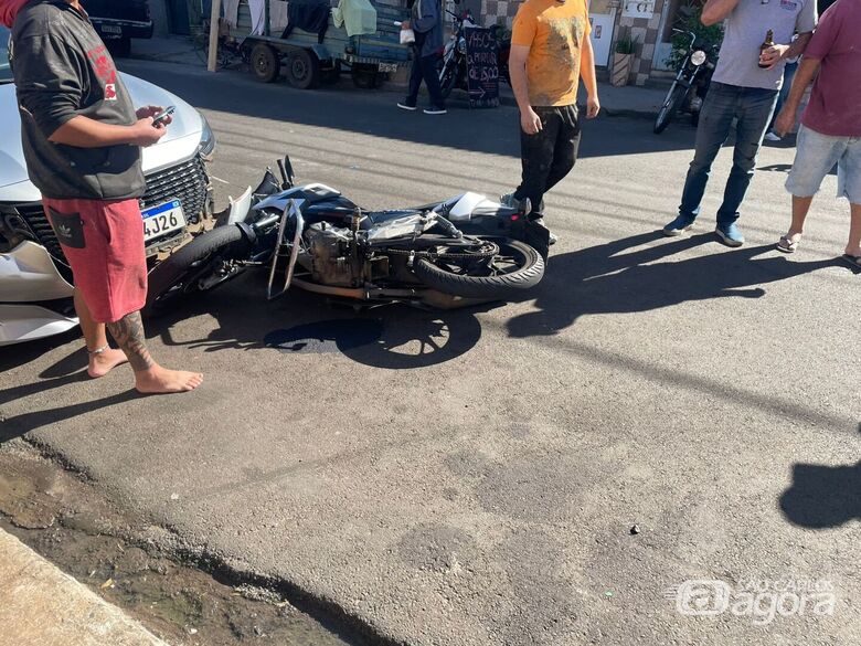 Local da colisão - Crédito: Lourizal Izaque