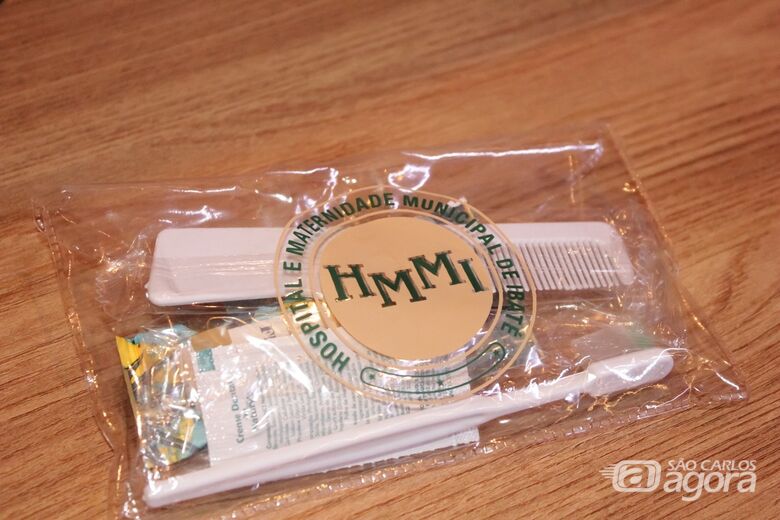 Kits que estão sendo entregues aos pacientes  - 