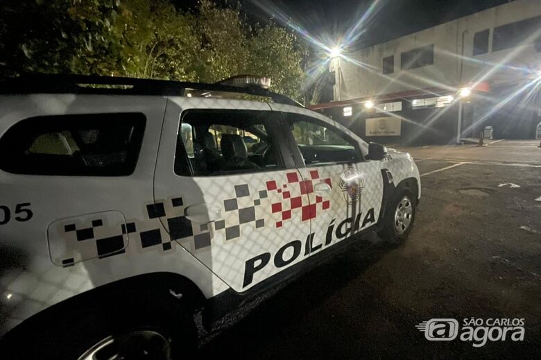 Viatura de Polícia Militar - Crédito: Lourival Izaque 