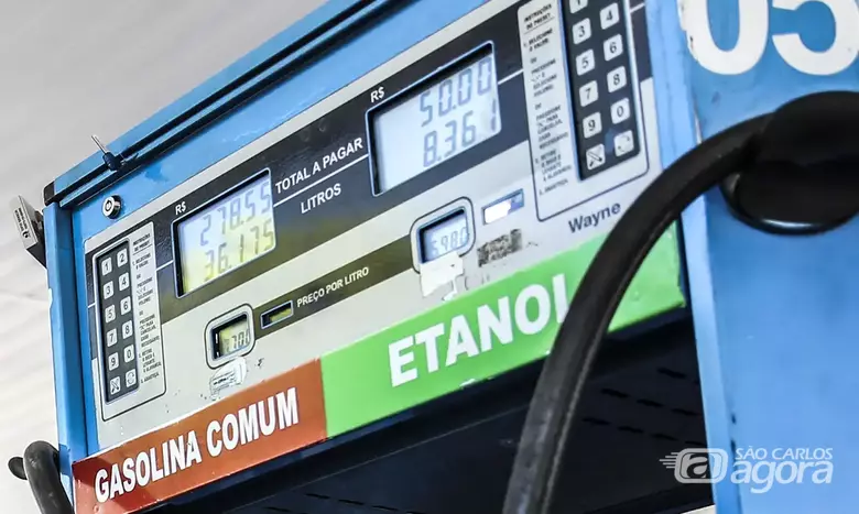 Bomba de combustível - Crédito: agência Brasil
