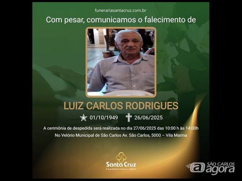 Grupo Santa Cruz informa notas de falecimento -